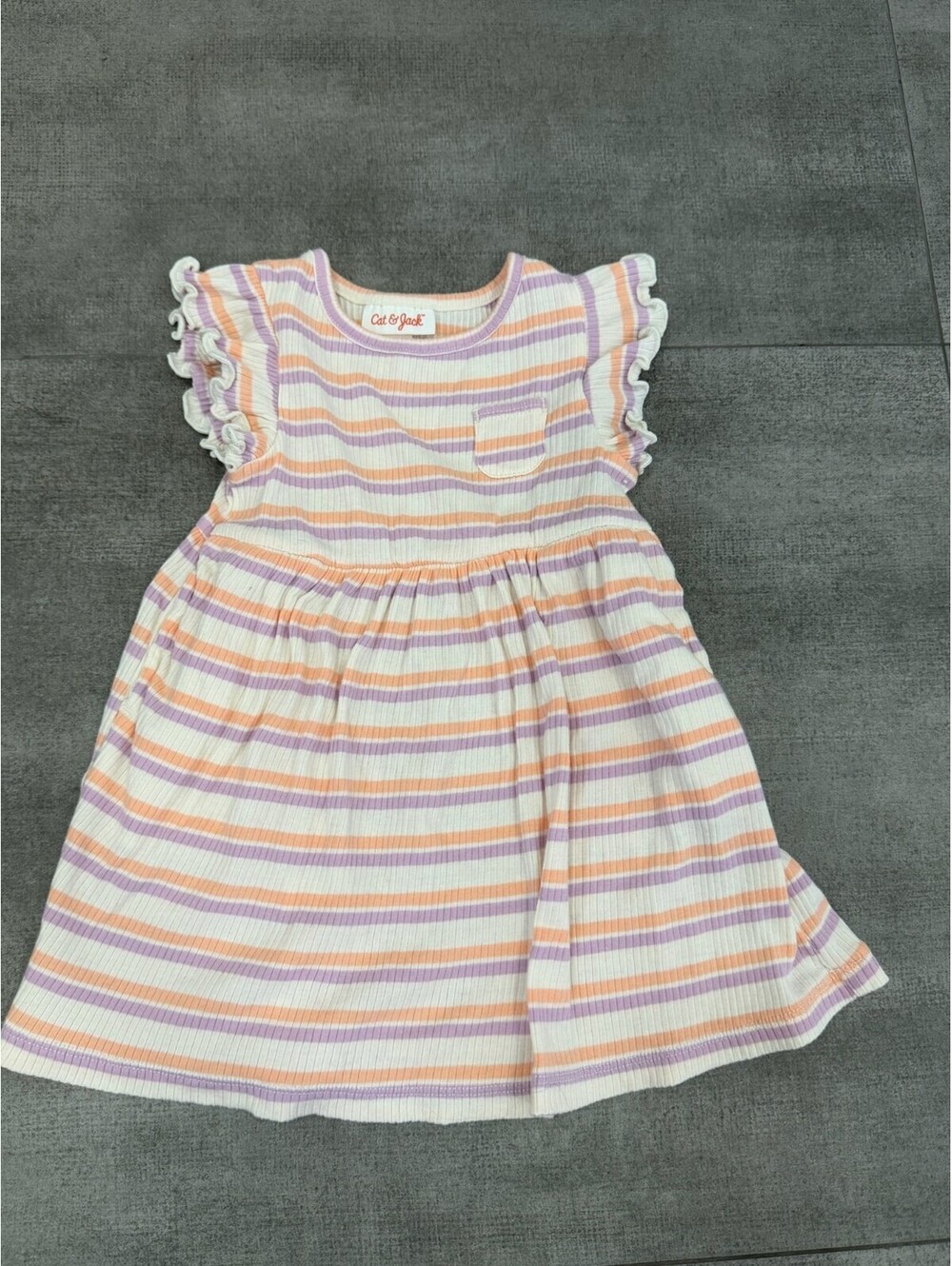 18m Cat & Jack Toddler Girl Striped Dress